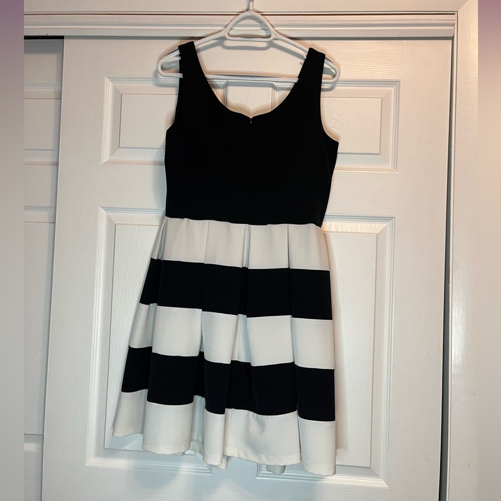 Tiana B. Size 10 black and white dress